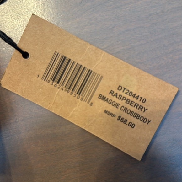 Steve Madden NWT Pink Raspberry Crossbody Chain Purse - Picture 5 of 8